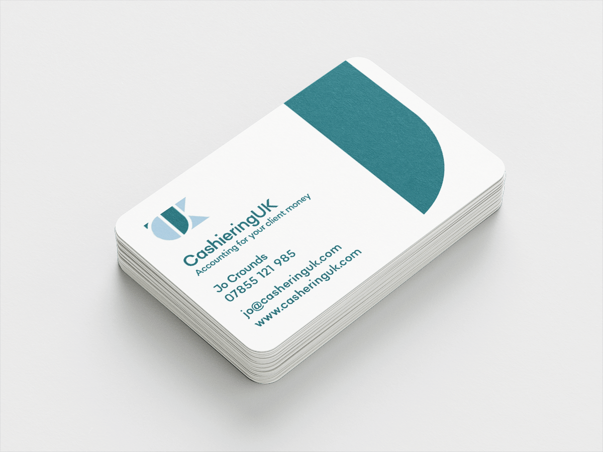 Cashiering UK business cards