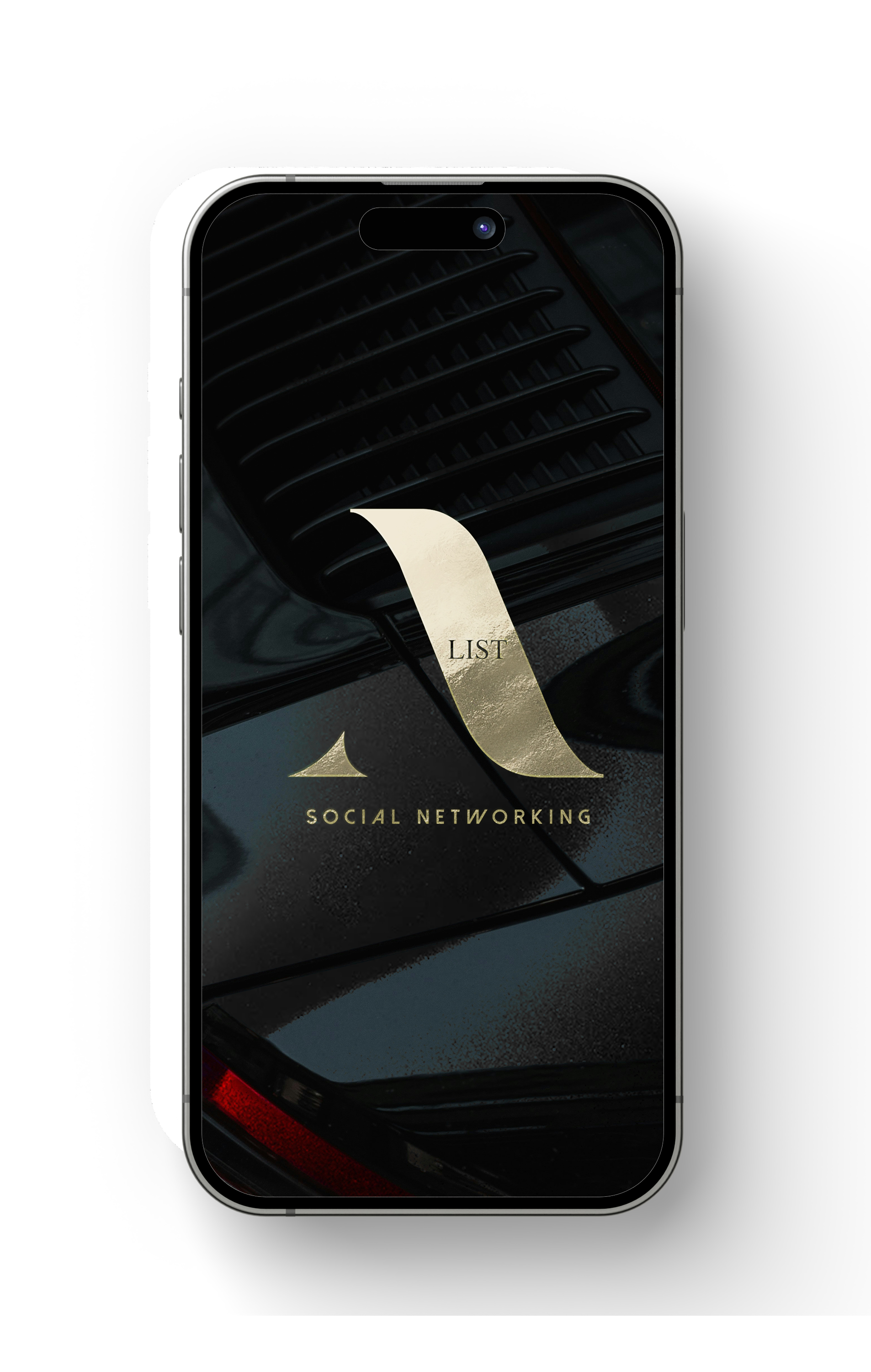 A List logo on mobile screen