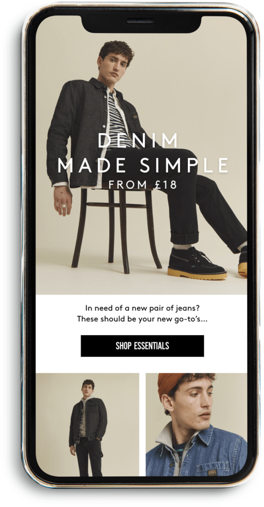 Jacamo Email on mobile
