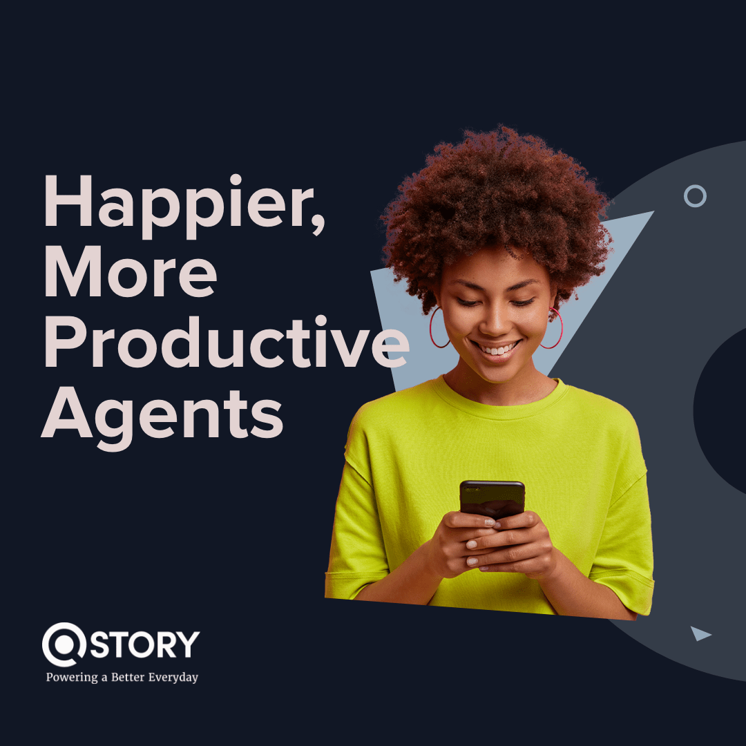 Link to QStory page. Image of campaign creative.