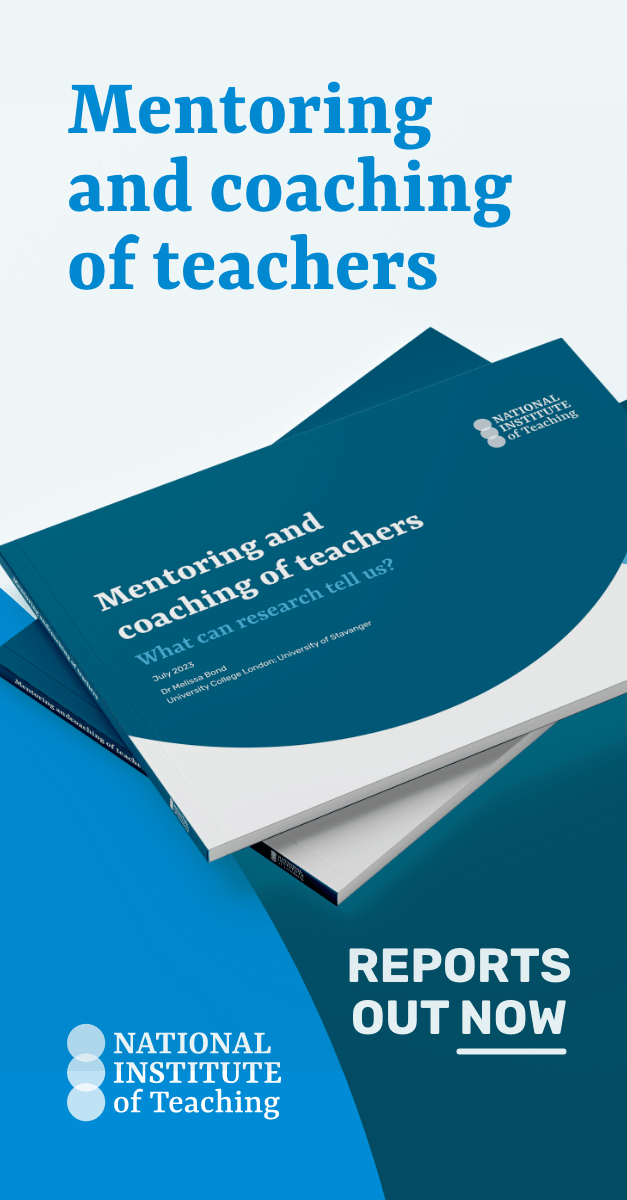 Link to National Institute of Teachers page. Image of social media post.