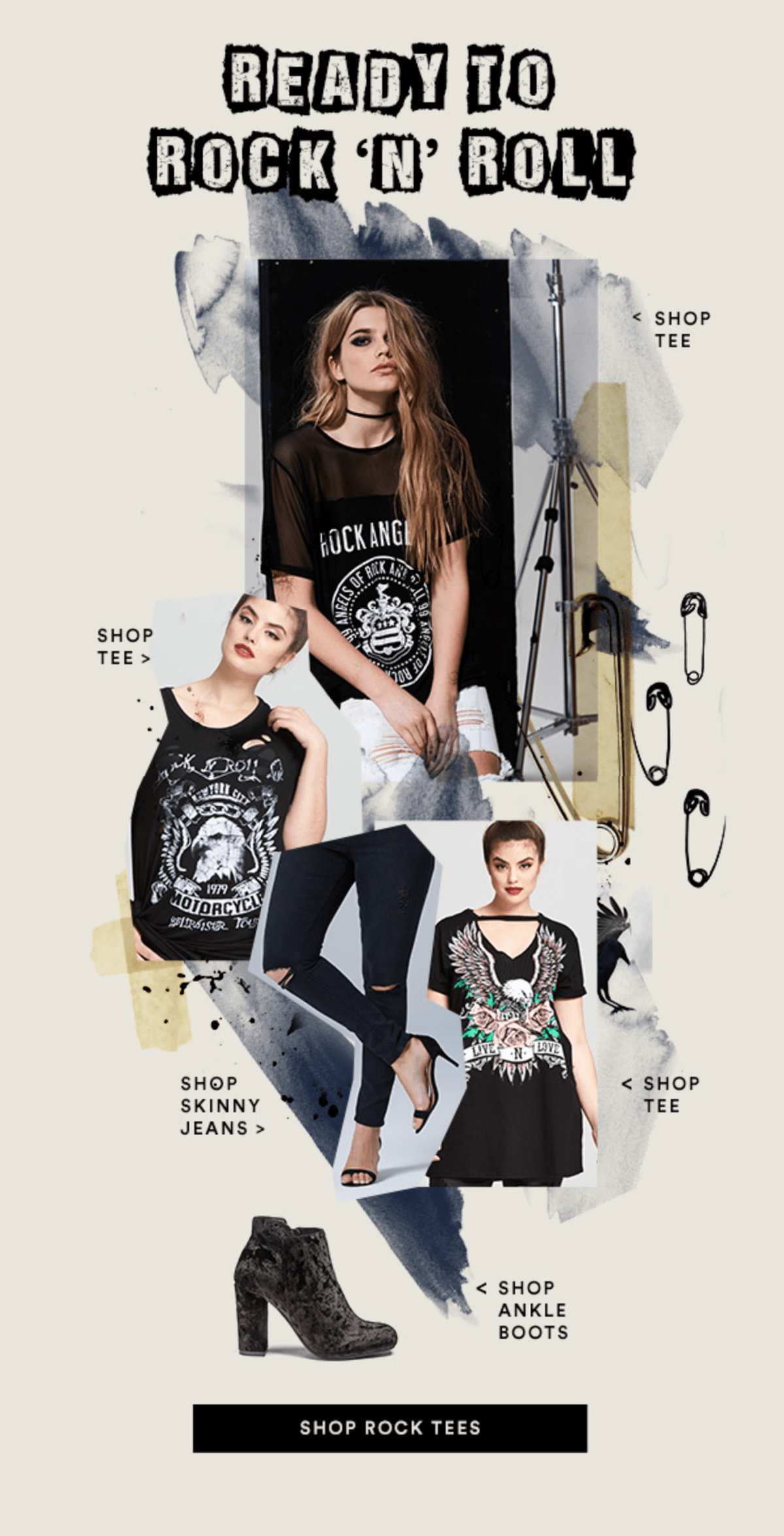 Link to Simply Be page. Image of email creative.